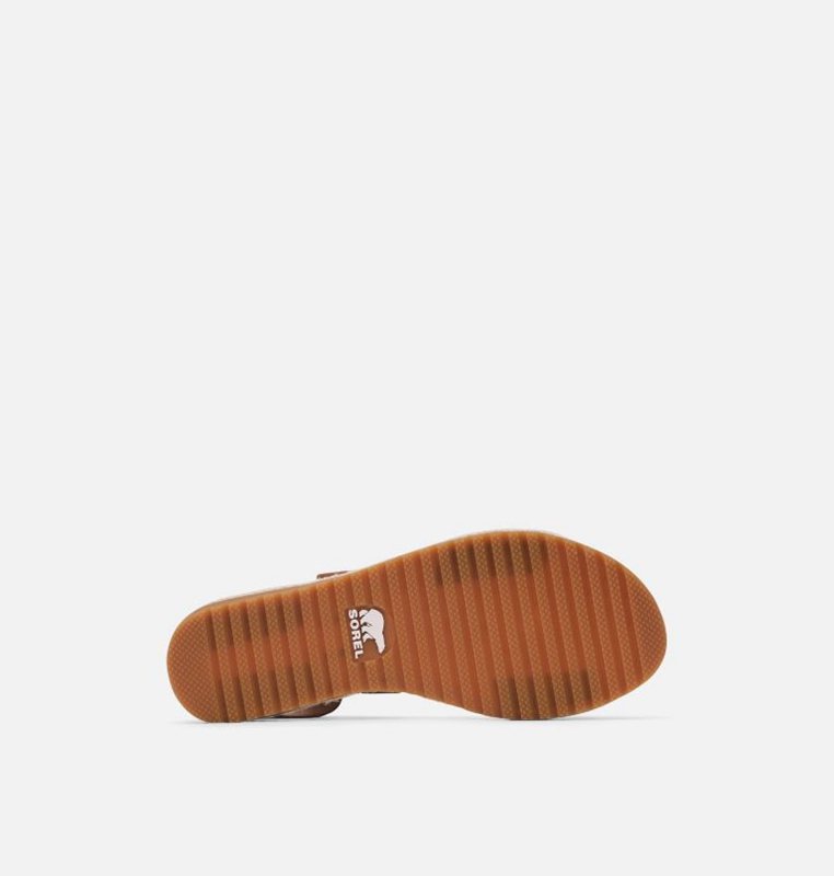Sorel Dam Sandaler Brun - Ella™ Jute Flat - XFO-956703